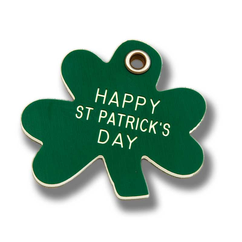 Shamrock Tag, - Lucky Pet